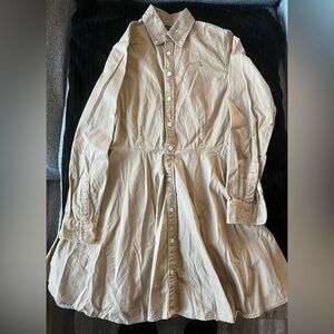 Polo by Ralph Lauren Beige Shirt Dress